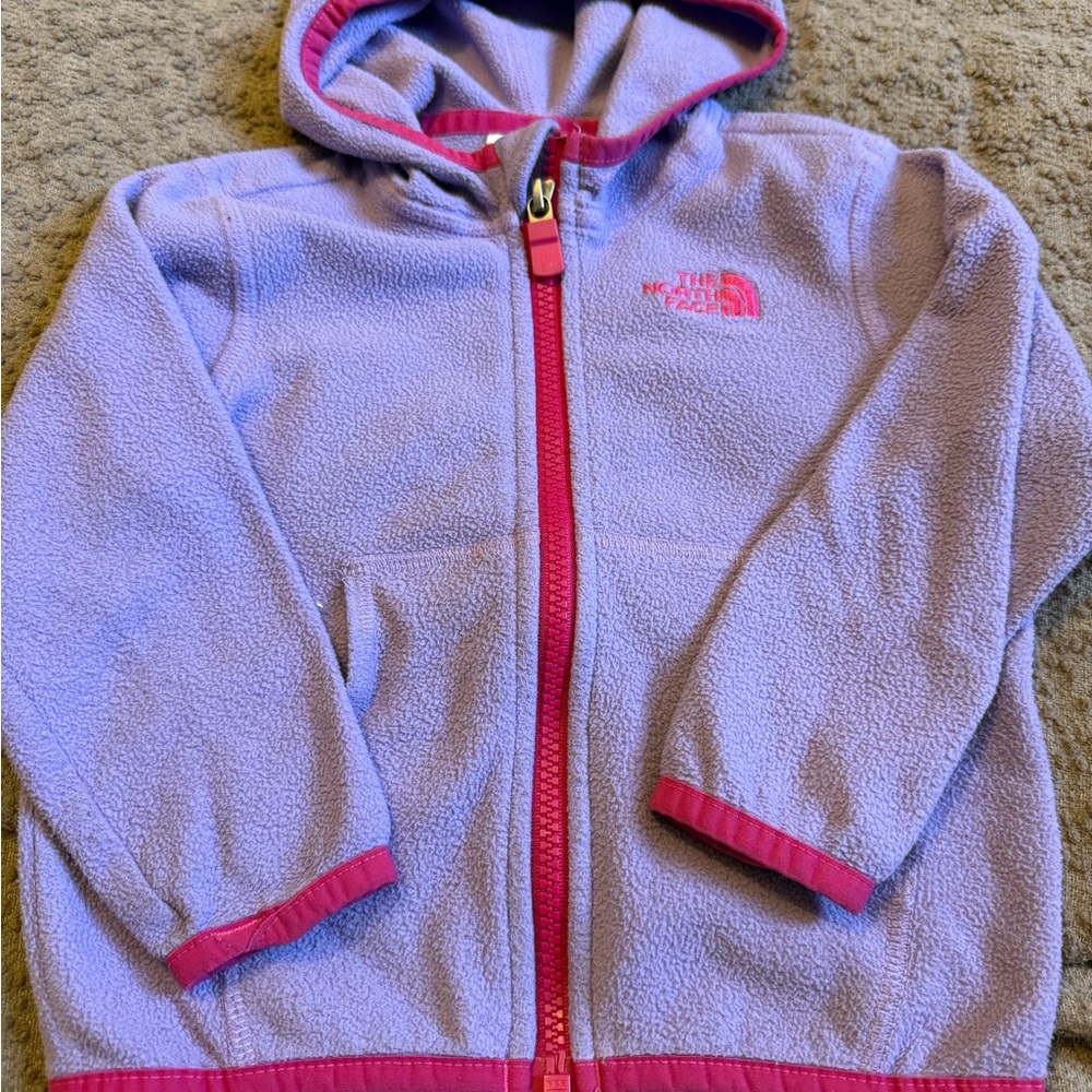 The North Face Lavender Fleece Jacket